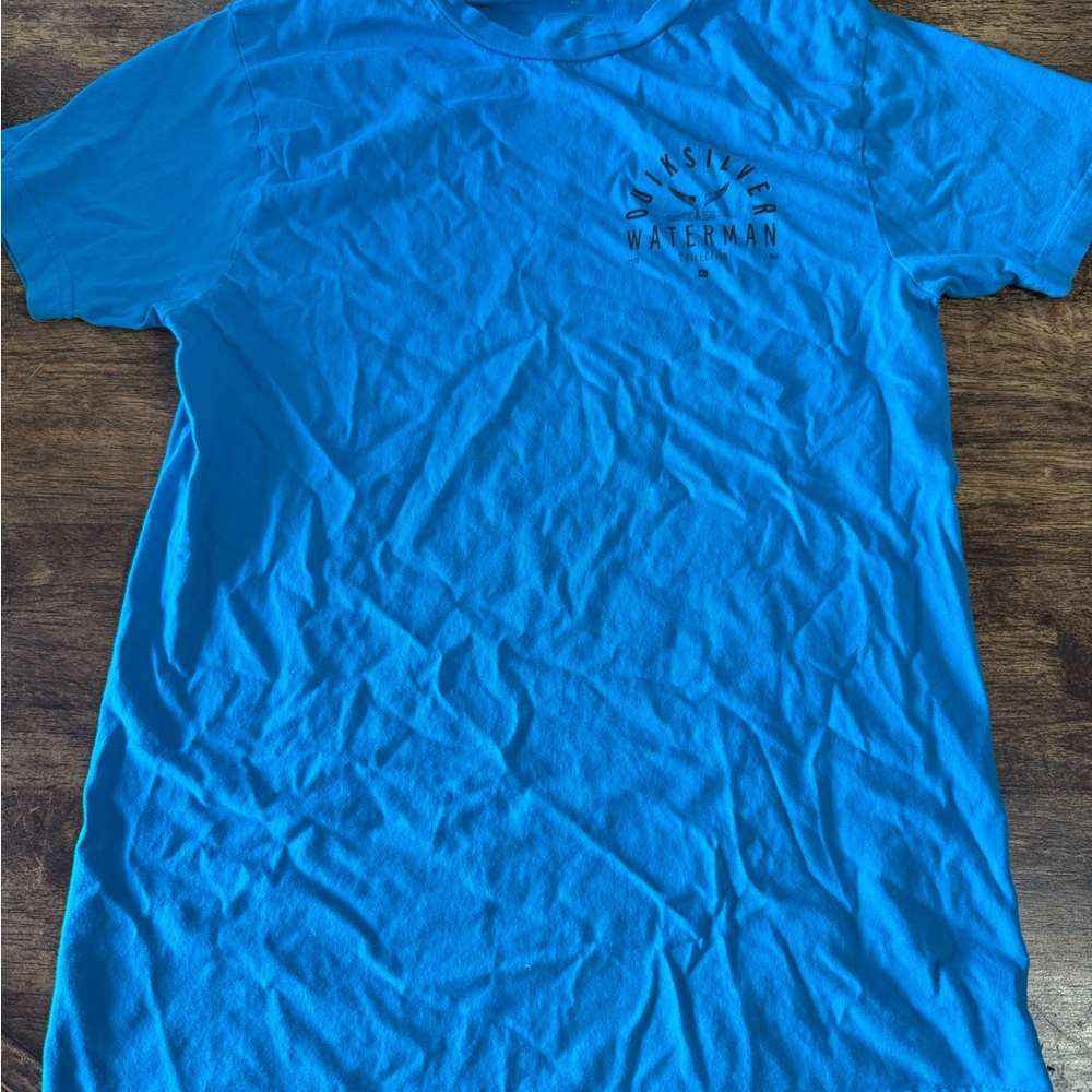 Quiksilver Blue Short Sleeve Tee